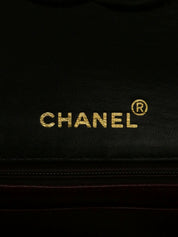 1992年頃製 クラシックフラップビジューチェーンバッグミニ ブラック